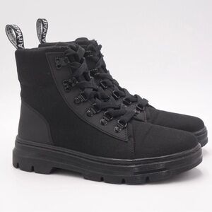 Dr. Martens Doc Martens Combs W Poly Casual Boots Black Women's Size 7